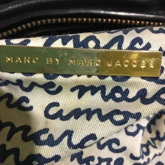 Marc by Marc Jacobs Black leather messenger/bag - Picture 7 of 8